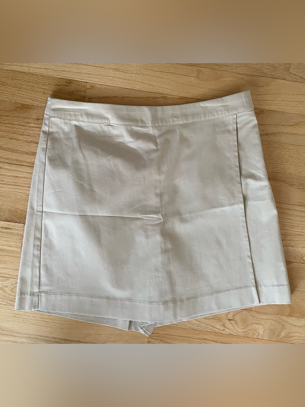 *NEW* Boston Proper Beyond Travel Beige/Khaki Skort size 8